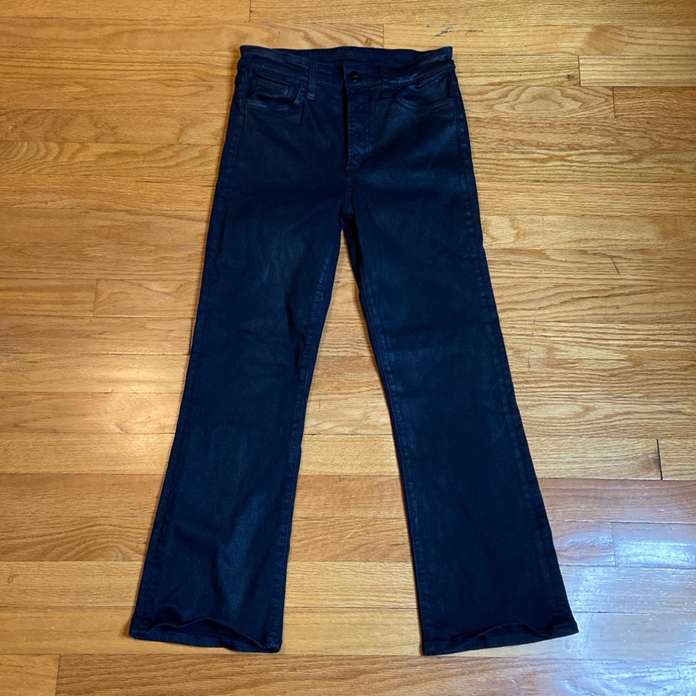JOE’S THE CALLIE HIGH RISE CROPPED BOOT COATED IN BLACK. SIZE 27 - Picture 4 of 15